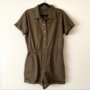 Wild Fable Short Sleeve Romper/Coveralls